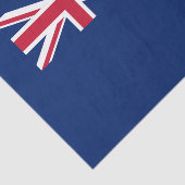 Papier Mousseline Drapeau des îles Falkland (Détail)