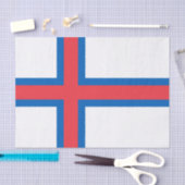 Papier Mousseline Drapeau des îles Féroé (Artisanat)