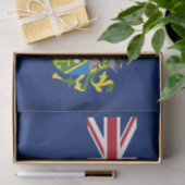 Papier Mousseline Drapeau des îles Pitcairn (Cadeau)