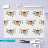 Papier Mousseline Drapeau des îles Vierges américaines (Artisanat)