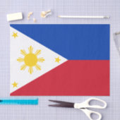 Papier Mousseline Drapeau des Philippines (Artisanat)