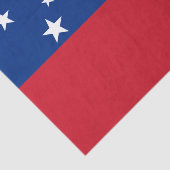 Papier Mousseline Drapeau des Samoa (Détail)
