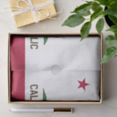 Papier Mousseline Drapeau d'État de la République de Californie (Cadeau)