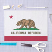 Papier Mousseline Drapeau d'État de la République de Californie (Artisanat)