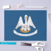 Papier Mousseline Drapeau d'État de Louisiane (Artisanat)