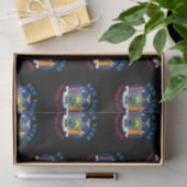 PAPIER MOUSSELINE DRAPEAU D'ÉTAT DE NEW YORK (Cadeau)