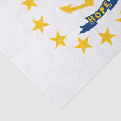 Papier Mousseline Drapeau d'État de Rhode Island (Détail)