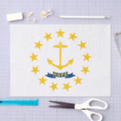 Papier Mousseline Drapeau d'État de Rhode Island (Artisanat)