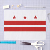 Papier Mousseline Drapeau d'État de Washington DC (Artisanat)