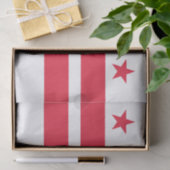 Papier Mousseline Drapeau d'État de Washington DC (Cadeau)