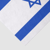 Papier Mousseline Drapeau d'Israël (Détail)