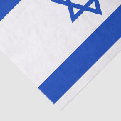 Papier Mousseline Drapeau d'Israël (Détail)