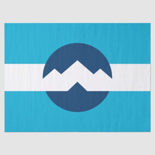 Papier Mousseline Drapeau d'Ogden, Utah (Recto)