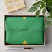 Papier Mousseline Drapeau du Brésil (Cadeau)