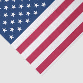 Papier Mousseline Drapeau du document de fond des États-Unis (Détail)