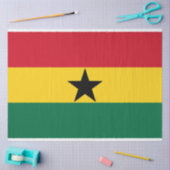 Papier Mousseline Drapeau du Ghana (Artisanat)