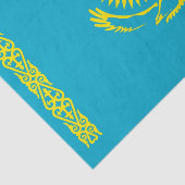 Papier Mousseline Drapeau du Kazakhstan (Détail)