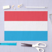 Papier Mousseline Drapeau du Luxembourg (Artisanat)