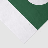 Papier Mousseline Drapeau du Pakistan (Détail)