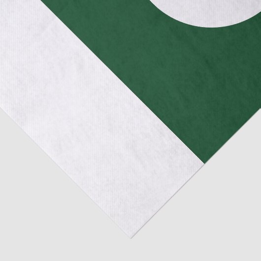 Papier Mousseline Drapeau du Pakistan (Détail)