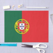Papier Mousseline Drapeau du Portugal (Artisanat)