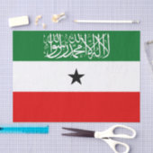 Papier Mousseline Drapeau du Somaliland (Artisanat)