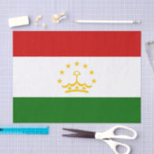 Papier Mousseline Drapeau du Tadjikistan (Artisanat)