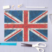 Papier Mousseline Drapeau d'Union Jack (Artisanat)