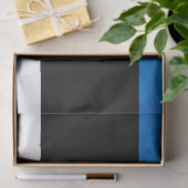 Papier Mousseline Drapeau estonien (Cadeau)