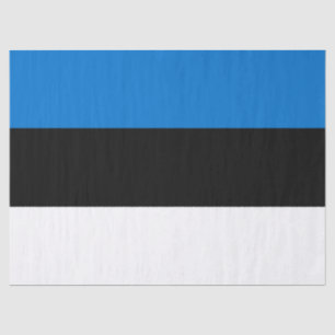 Papier Mousseline Drapeau estonien