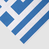 Papier Mousseline Drapeau grec (Grèce) (Détail)
