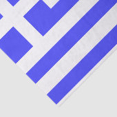 Papier Mousseline Drapeau grec total (Détail)