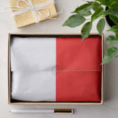Papier Mousseline Drapeau Indonésie (Cadeau)