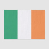 Papier Mousseline Drapeau irlandais (Recto)