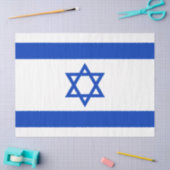 Papier Mousseline Drapeau Israël (Artisanat)