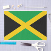 Papier Mousseline Drapeau jamaïcain (Artisanat)