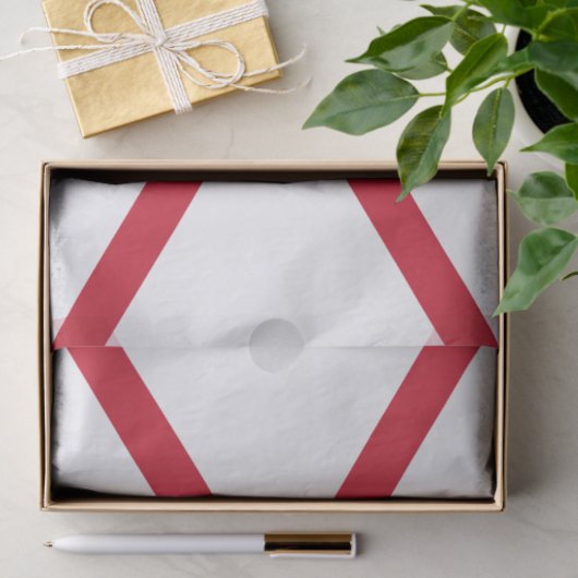 Papier Mousseline Drapeau Jersey (Cadeau)