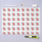 Papier Mousseline Drapeau King Charles III Union Jack (Artisanat)