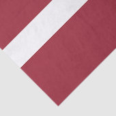 Papier Mousseline Drapeau Lettonie (Détail)