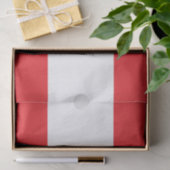 Papier Mousseline Drapeau libanais (Drapeau libanais) (Cadeau)