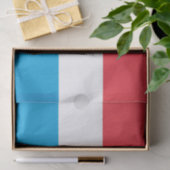 Papier Mousseline Drapeau Luxembourg (Cadeau)