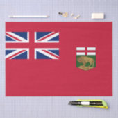 Papier Mousseline Drapeau Manitoba (Artisanat)