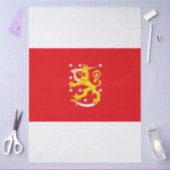 Papier Mousseline Drapeau médiéval de Finlande (Artisanat)