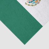 Papier Mousseline Drapeau mexicain (Détail)