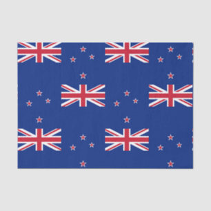 Papier Mousseline Drapeau national de la Nouvelle Zélande