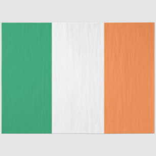 Papier Mousseline Drapeau national de l'Irlande, norme irlandaise, B