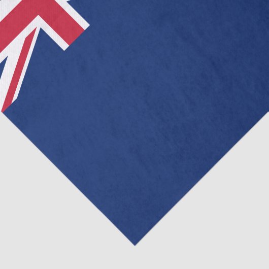 Papier Mousseline Drapeau néo-zélandais (Détail)