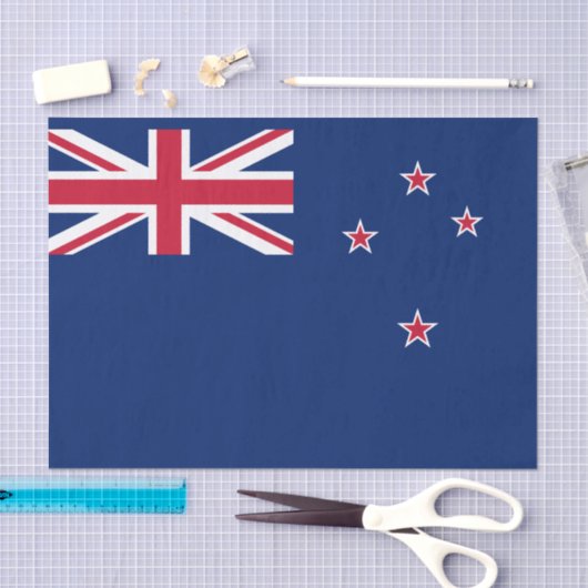 Papier Mousseline Drapeau néo-zélandais (Artisanat)