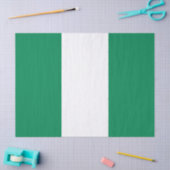 Papier Mousseline Drapeau nigérian (Artisanat)