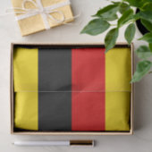 Papier Mousseline Drapeau ougandais (Ouganda) (Cadeau)